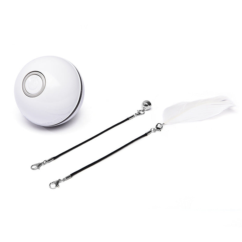 Smart Laser Rolling Cat Toy