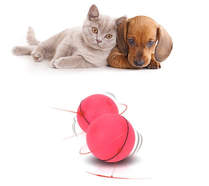 Smart Laser Rolling Cat Toy