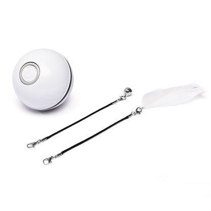 Smart Laser Rolling Cat Toy