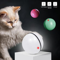 Smart Laser Rolling Cat Toy